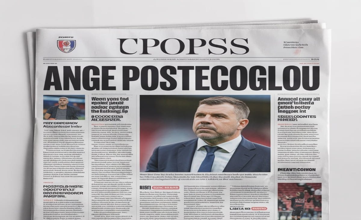 ange postecoglou news
